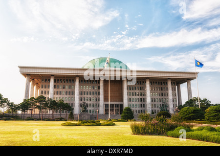 L'Assemblée nationale de Corée du Sud à Séoul, Yeouido. Banque D'Images