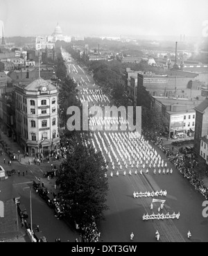 Ku Klux Klan parade, États-Unis d'Amérique Banque D'Images