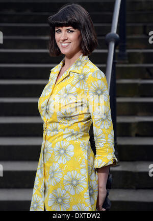 Dawn O'porter est un écrivain, réalisateur et présentateur de télévision britannique. O'porter a été l'un des membres fondateurs de l'organisme de bienfaisance aider les réfugiés Banque D'Images