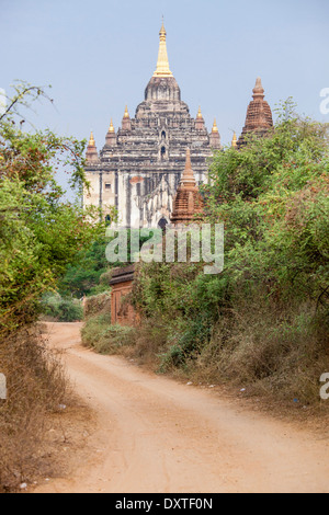 Temple Thatbyinnyu, Bagan, Myanmar Banque D'Images