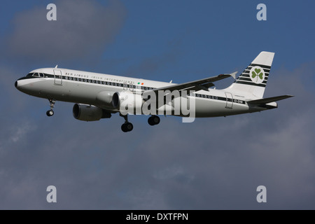 Airbus A320 d'Aer Lingus Banque D'Images