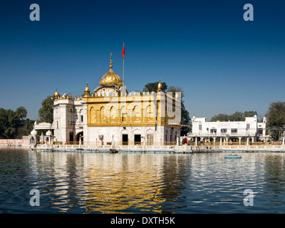 L'Inde, Punjab, Amritsar, Gole Bagh, Shree Tirth de Durgiana Mandir Lakshmi Narayan Temple Hindou Banque D'Images