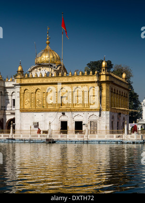 L'Inde, Punjab, Amritsar, Gole Bagh, Shree Tirth de Durgiana Mandir Golden Temple Hindou Banque D'Images