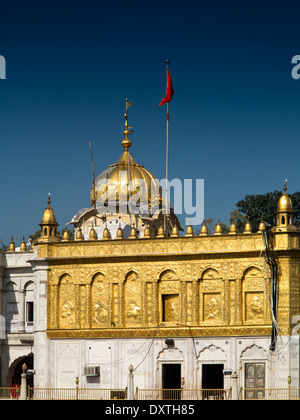 L'Inde, Punjab, Amritsar, Gole Bagh, Shree Tirth de Durgiana Mandir Golden Temple Hindou Banque D'Images