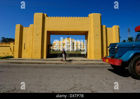 L'Antiguo Cuartel Moncada Garrison, l'école et le Musée. Santiago de Cuba, Cuba Banque D'Images