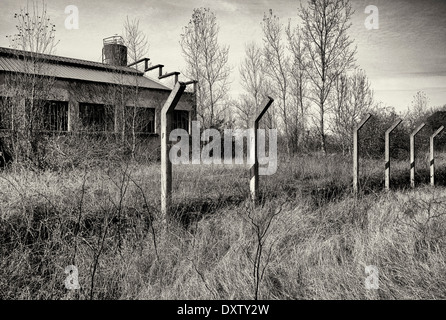 Bâtiment abandonné à Billy dans le département Allier dans le centre de la France Banque D'Images