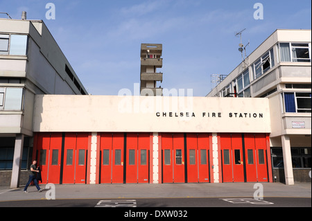 La Chelsea Fire Station Kings Road Chelsea London SW3 UK Banque D'Images