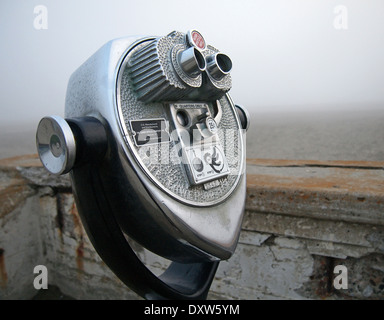 Tower Viewer, Ocean Beach, San Francisco Banque D'Images