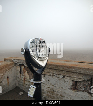 Tower Viewer, Ocean Beach, San Francisco Banque D'Images