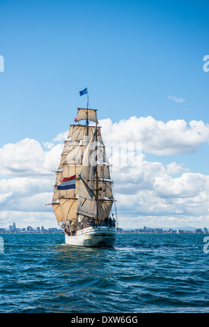 Europa sur Port Phillip Banque D'Images