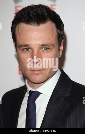 Rupert Evans arrivant pour l'Empire Film Awards 2014, Grosvenor House Hotel, Londres. 30/03/2014 Banque D'Images