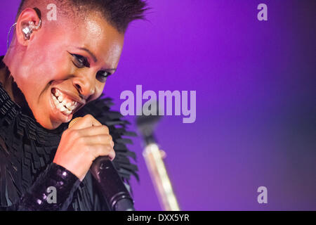 Skunk Anansie sur scène en concert au Coliseu dos Recreios comprend : peau Où : Lisbonne Portugal Quand : 06 Nov 2012 Banque D'Images