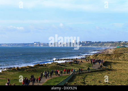 Vue d'Hengistbury Head Banque D'Images