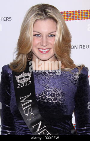 Miss New York 2012 Mallory Hagen nouvelle 42e Rue Gala Conseil des Arts d'Australie à la nouvelle Victory Theatre avec New York 2012 : Mlle Mallory Hagen Où : New York City United States Quand : 05 déc 2012 Banque D'Images