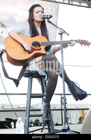 Megan & Liz Jingle Ball Village - Y100 Jingle Ball 2012 à la BB&T Center Miami Floride - 08.12.12 Avec : Megan & Liz Où : United States Quand : 08 Déc 2012 / WENN Banque D'Images