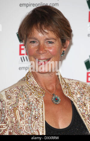 Celia Imrie arrivant pour l'Empire Film Awards 2014, Grosvenor House Hotel, Londres. 30/03/2014/photo alliance Banque D'Images