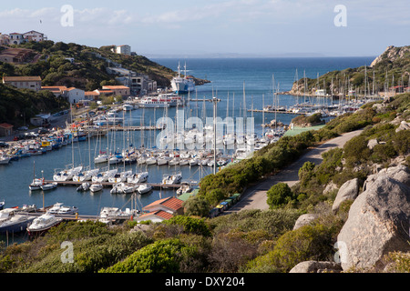 Port de Santa Teresa Gallura, Sardaigne, Italie Banque D'Images