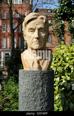 Statue de Ralph Vaughan Williams Banque D'Images