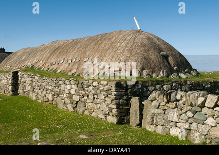 Le blackhouse à Arnol, Isle Of Lewis, Western Isles, Ecosse, Royaume-Uni. Banque D'Images