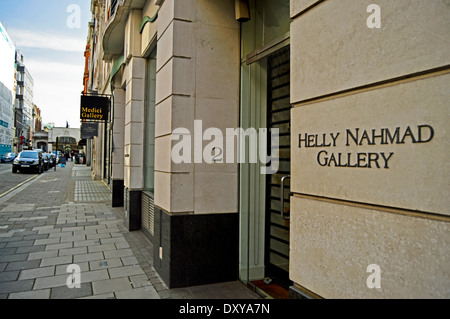 Galeries d'art contemporain sur Cork Street, Mayfair, Londres, Angleterre, Royaume-Uni Banque D'Images