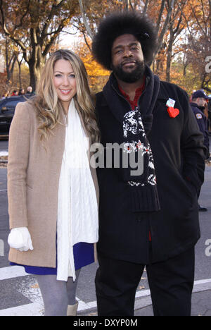 86e Congrès annuel de Macy's Thanksgiving Day Parade comprend : Colbie Caillat, Ahmir-Khalib Thompson aka Questlove Où : New York City USA Quand : 22 Nov 2012 Banque D'Images