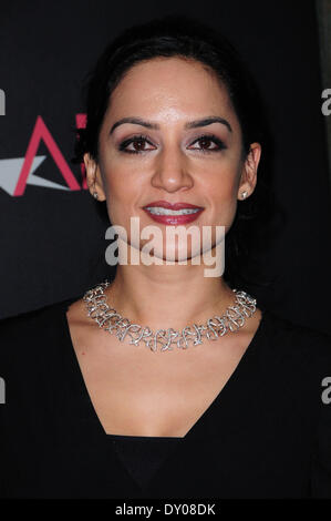 La première de "Le Hobbit : un voyage' au Ziegfeld Theatre avec : Archie Panjabi Où : New York NY USA Quand : 06 déc 2012 Banque D'Images