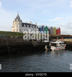 John O'Groats Ecosse Mars 2014 Banque D'Images