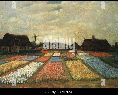 Vincent Van Gogh Fleurs de Hollande Banque D'Images