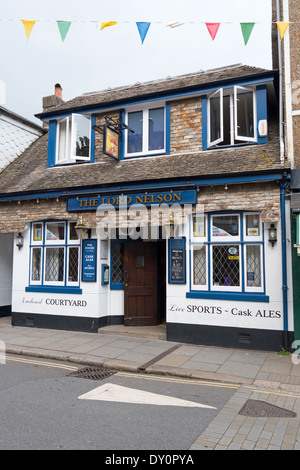 Le Lord Nelson pub à Totnes, Devon, Angleterre. Banque D'Images