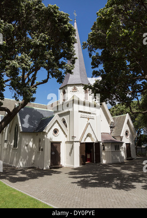 Vieille Eglise Saint-Paul ou la cathédrale à Wellington, Nouvelle-Zélande Banque D'Images