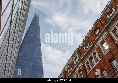 Le shard emblématique bâtiment Londres Angleterre Banque D'Images