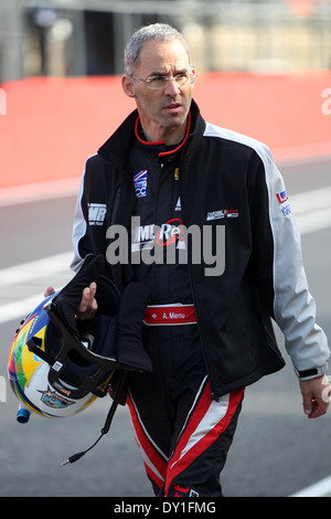 Alain Menu (SUI) redémarrer Chrome Edition Racing Volkswagen CC Banque D'Images