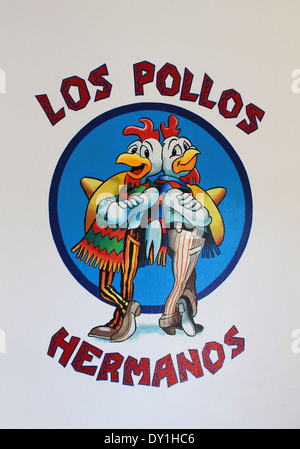 Breaking Bad, Los Pollos emplacement TV Hermanos, Twisters restaurant, Albuquerque, New Mexico, USA Banque D'Images