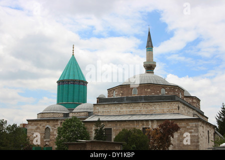 Musée de Mevlana et tombe à Konya, Turquie Banque D'Images