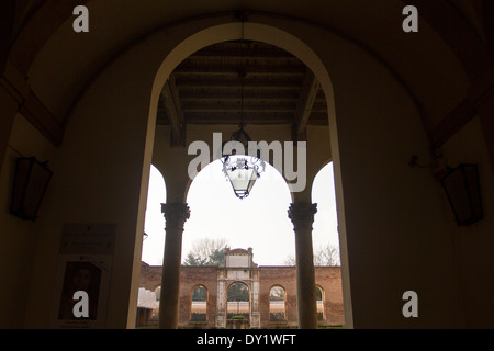 Palazzo dei Diamanti, Ferrare, Émilie-Romagne, Italie Banque D'Images