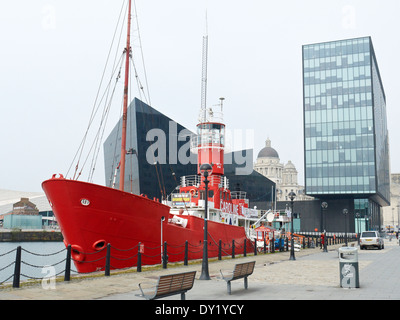 Radio Caroline North de Canning Dock Liverpool Merseyside UK Banque D'Images