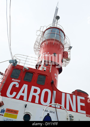 Radio Caroline North de Canning Dock Liverpool Merseyside UK Banque D'Images