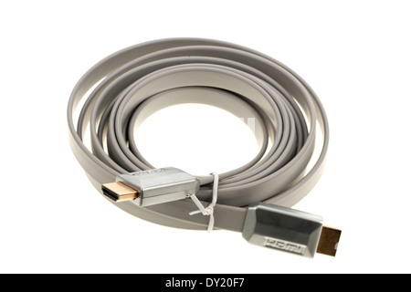 Câble HDMI Banque D'Images