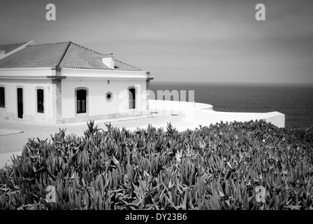 Le phare du Cap Saint-Vincent, Sagres, Portugal Banque D'Images