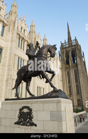 Marischal College Building, Aberdeen, Écosse, Royaume-Uni. Banque D'Images