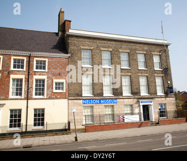 Le Nelson Museum, Great Yarmouth, Norfolk, Angleterre - dédiée uniquement à raconter l'histoire de l'amiral Lord Horatio Nelson. Banque D'Images