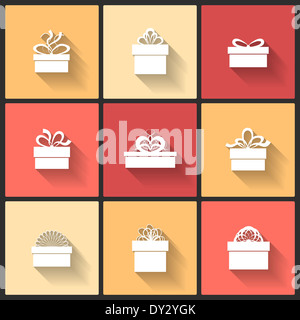 Design icônes vectorielles télévision Banque D'Images