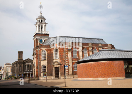 L'architecture géorgienne de Saint George's construction chapelle achevée 1721, Great Yarmouth, Norfolk, Angleterre - maintenant un théâtre Banque D'Images