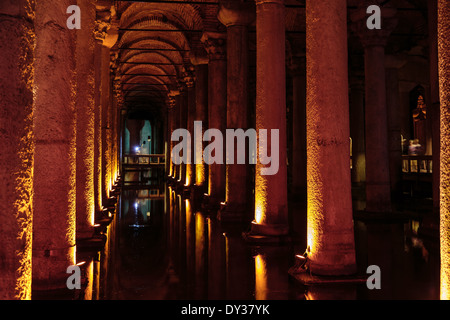 Dans l'architecture de la vieille ville d'Istanbul Banque D'Images