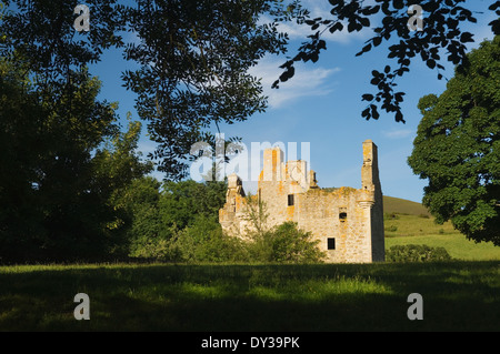 Glenbuchat Château, Strathdon, Aberdeenshire, Ecosse. Banque D'Images