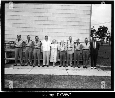 L'école de patrouille - E, USNTS Gulfport, 7-17-50 à 7-21-50. Banque D'Images