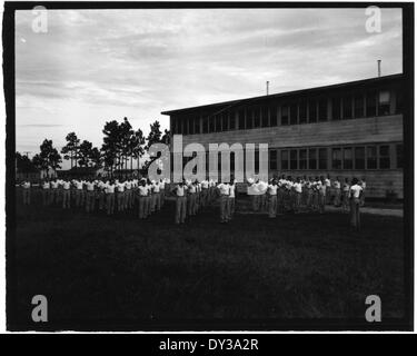 L'école de patrouille - E, USNTS Gulfport, 7-17-50 à 7-21-50. Banque D'Images