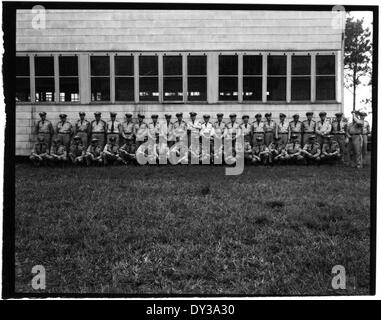 L'école de patrouille - E, USNTS Gulfport, 7-17-50 à 7-21-50. Banque D'Images