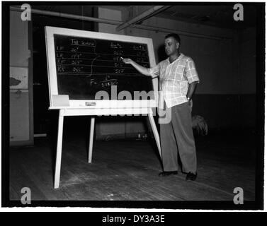 L'école de patrouille - C, USNTS Gulfport, 7-17-50 à 7-21-50. Banque D'Images