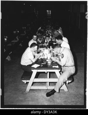 L'école de patrouille - B, USNTS Gulfport, 7-17-50 à 7-21-50. Banque D'Images